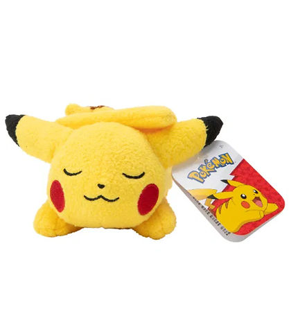 Pokémon Soft Toy - 12 cm - Sleeping Pikachu