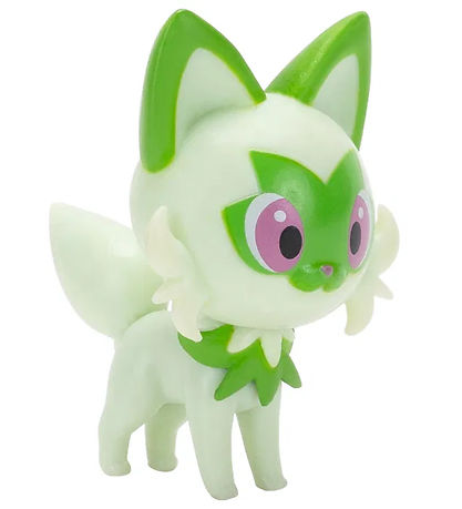 Pokémon Figure - Clip 'N' Go - Sprigatito w. Repeat Ball