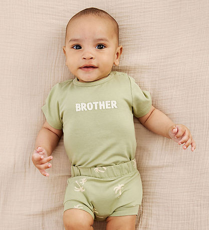 The New Siblings Bodysuit s/s - TnsbBrother - Tea