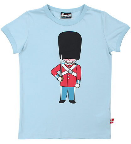 Danefæ Stuttermabolur - Danebasic - Baby Blue Hermaður