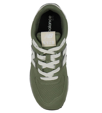 New Balance Skor - 574 - Dark Olivin/Sea Salt