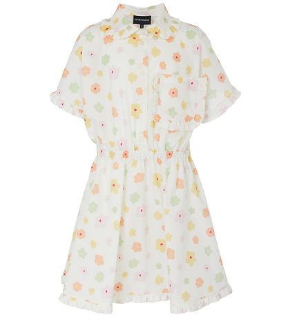 Emporio Armani Kleid - Weiße m. Blumen