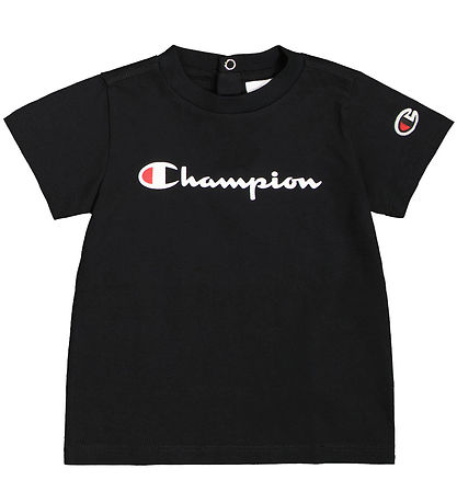 Champion Sett - Stuttermabolur/Stuttbuxur - Svart