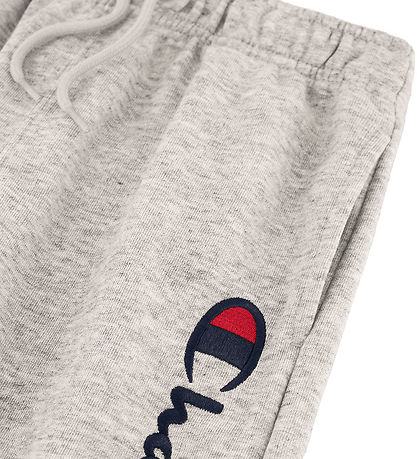 Champion Shortsit - Harmaa Kirjava M. Logo