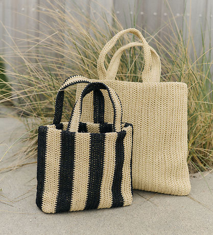 Rosemunde Taska - Handbak - Solid Nature/Black Stripe