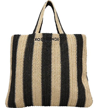 Rosemunde Taska - Handbak - Solid Nature/Black Stripe
