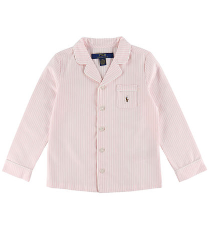 Polo Ralph Lauren Pyjamas - Oxford - Badkar Rosa/White Striped