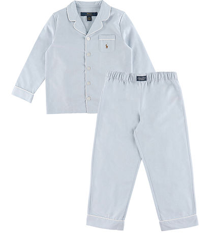 Polo Ralph Lauren Pyjama Set - Oxford - Polo Blue Hyacinth