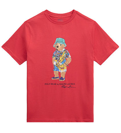 Polo Ralph Lauren T-shirt - Red w. Soft Toy