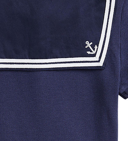 Polo Ralph Lauren Polo - Sailor - Dökkblátt M. Hvítur