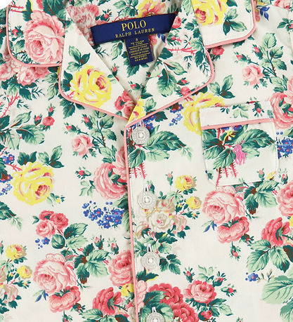 Polo Ralph Lauren Pyjama Set - Multicolour w. Flowers