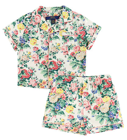 Polo Ralph Lauren Pyjama Set - Multicolour w. Flowers