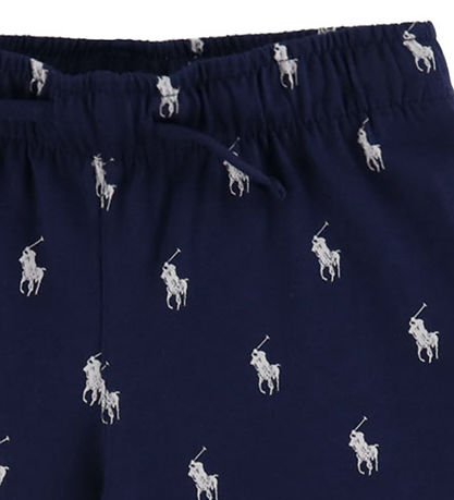Polo Ralph Lauren Pyjama Set - Newport Navy w. Logos
