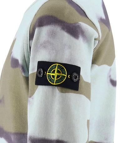 Stone Island Sweatshirt - Reversible - Sky Blue