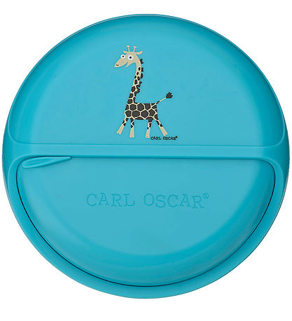 Carl Oscar Nestisbox - MiniDisc - 12 cm - Grænblátt M. Gíraffi