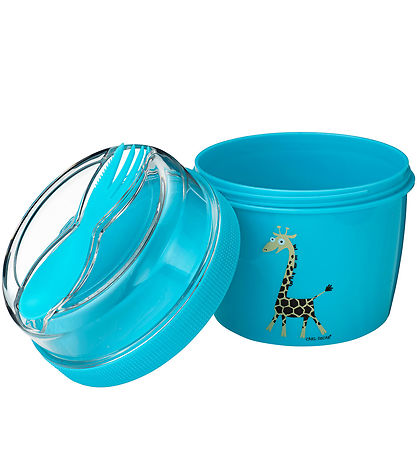 Carl Oscar Snackbox w. Cooling element - N'Ice Cup L - Turquoise