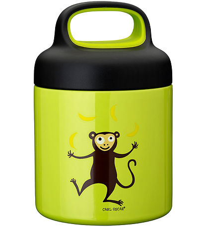 Carl Oscar Thermo Lunchbox - 0.3 L - TEMP LunchJar - Lime w. Mon