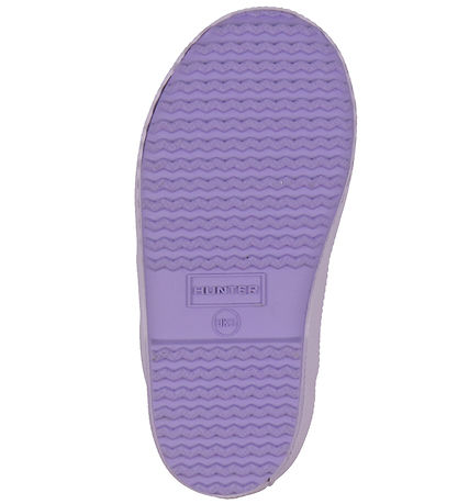 Hunter Rubber Boots - Kids First - Purple Dinosaur