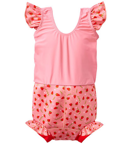 Splash About Sundbleyja - Happy Nappy Búningur - Strawberry Fie