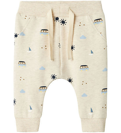 Name It Sweatpants - NbmFris - Peyote Melange