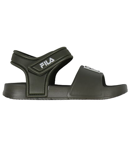 Fila Sandaler - Blommor - Olive Natt