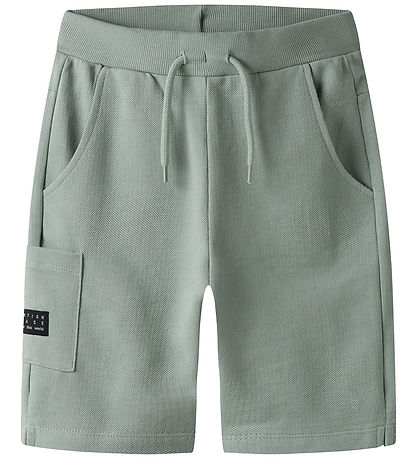 Name It Sweat Shorts - Pique - NkmVivasse - Slate Gray