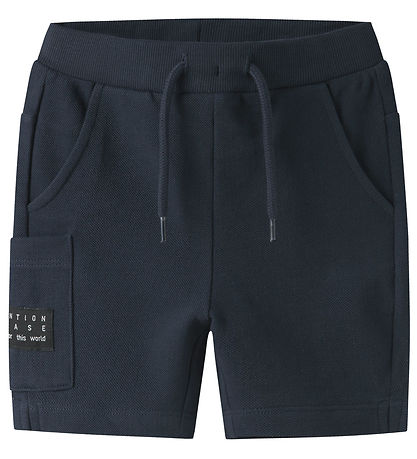 Name It Sweat Shorts - Pique - NmmVivasse - Navy Blazer