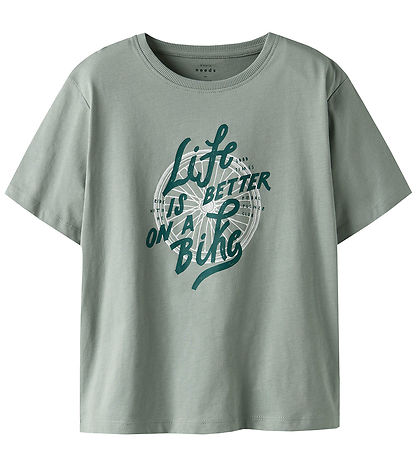 Name It T-Shirt - NkmVagno - 2er-Pack - Slate Grau/Navy Blazer