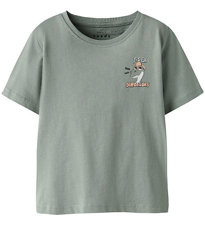 Name It T-Shirt - NmmVagno - 2er-Pack - Slate Grau/Bright White