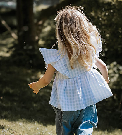 Fliink Blouse - Par - Dream Blue Check