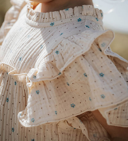 Fliink Kleid - Blooming - Sandshell AOP