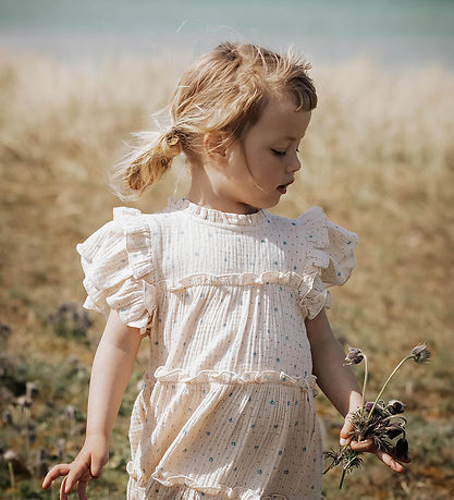 Fliink Kleid - Blooming - Sandshell AOP
