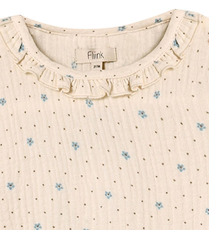 Fliink T-shirt - Blooming - Sandshell AOP