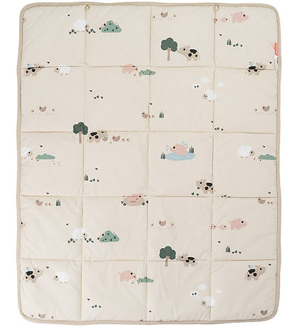 Done by Deer Leikteppi - Tiny Farm - 80x100 cm - Sandur