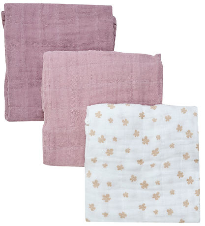 Pippi Hydrofiele Doek - 3-pack - 65x65 cm - Quail
