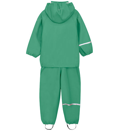 CeLaVi Regnföt M. axlaböndum - PU - Green Greni
