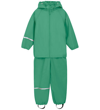 CeLaVi Regnföt M. axlaböndum - PU - Green Greni