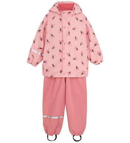 CeLaVi Regnföt M. axlaböndum - PU - Peach Blossom M. Brauðform/B