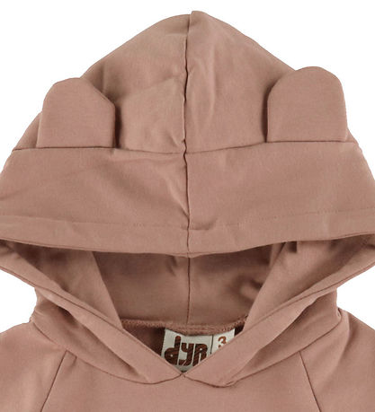 DYR-Cph Kapuzenpullover - Tierbalg - Rose Beige Peace Roter Pand