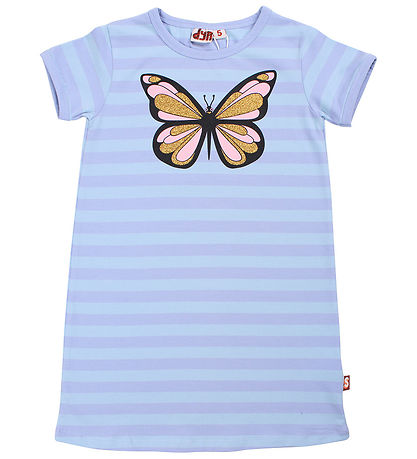 DYR-Cph Kleid - Dyrloud - Flieder/Baby Blue Schmetterling