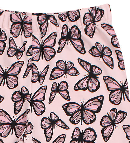 DYR-Cph Leggings - Animal cheetah - Light Rose Flutter