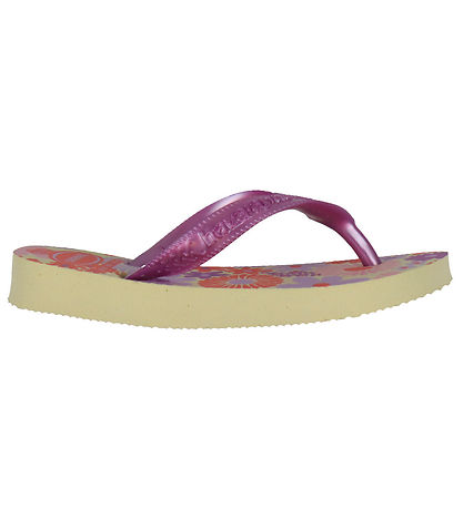 Havaianas Flip Flops - Flores FC - Buttercream