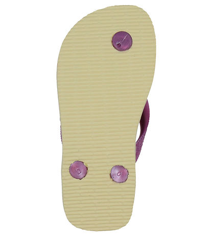 Havaianas Flip Flops - Flores FC - Buttercream
