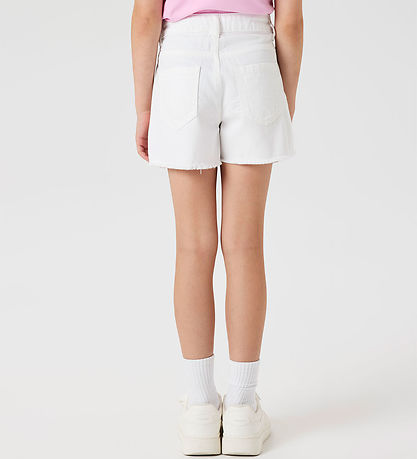 Name It Shorts - Noos - NkfRose - Lucent White
