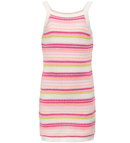 Kids Only Dress - KogBelli - Knitted - Ecru/Camelia Rose/Roseate