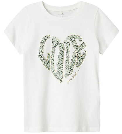 Name It Stuttermabolur - NkfHillip - Bright White