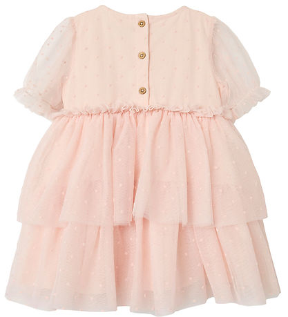 Lil' Atelier Kjóll - NmfFrilla - Tulle - Peach Blush