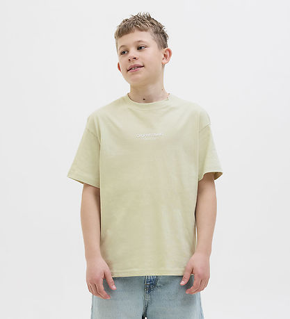 Jack & Jones - Stuttermabolur - JorVesterbro - Celadon Tint