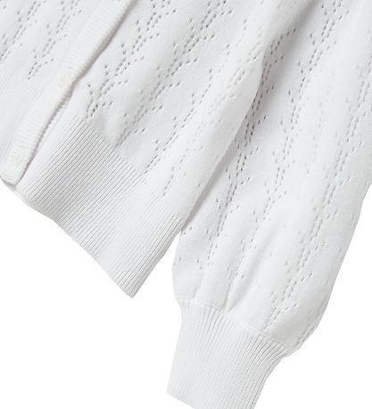 Name It Cardigan - Prjónað - NmfHannah - Bright White