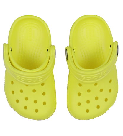 Crocs Sandalar - Classic Clog T - Cyber ​​​​Yellow